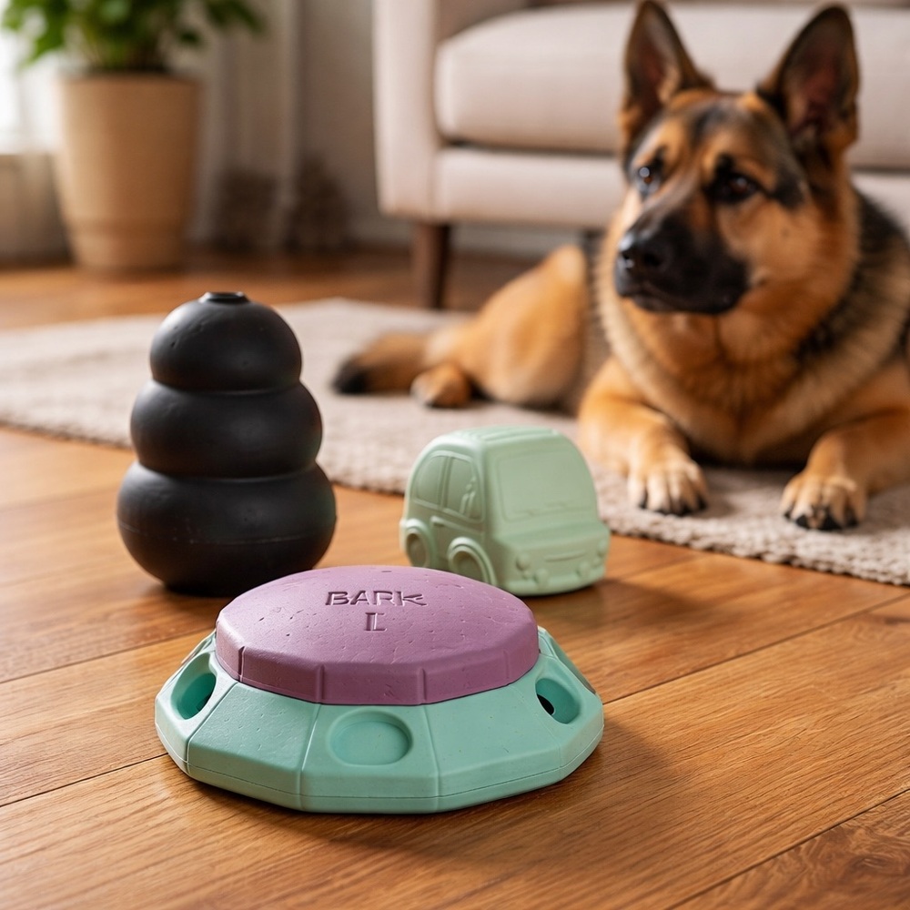 Used Bark & Kong Playful Dog Toys -Set of 3